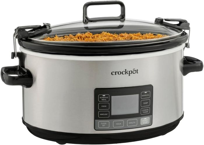 Crock-Pot 7 Quart Portable Programmable Slow Cooker